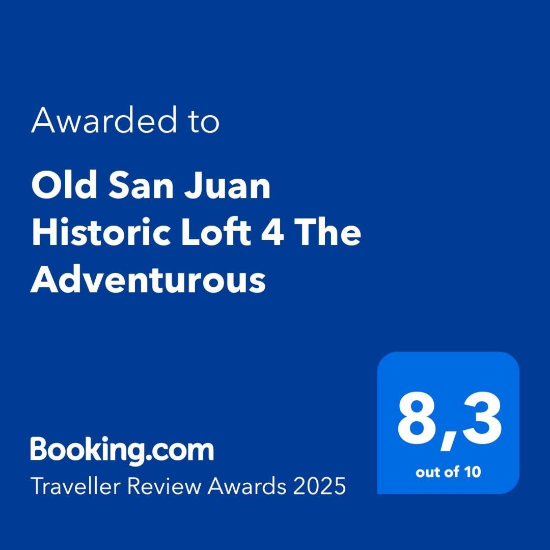 Old San Juan Historic Loft 4 The Adventurous Apartment Bagian luar foto